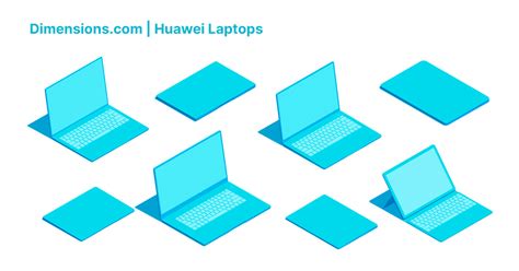 Huawei Laptops Dimensions Drawings Dimensions