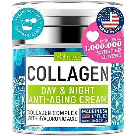 Amazon SimplyVital Face Moisturizer Collagen Cream Anti Aging