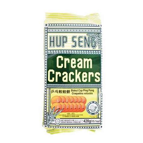 Hup Seng Biscuit Cream Crackers 125 Gm