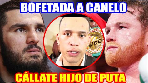 Benavidez Le Dio Una Bofetada A Canelo Cuando Canelo Se Atrevió A