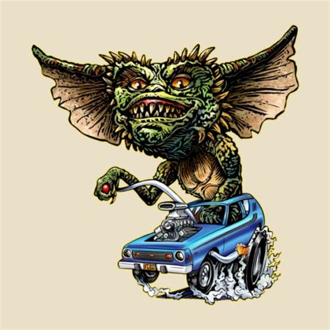 Filling My Need To Hunt And Gather Gremlins Kustom Kulture Vinyl