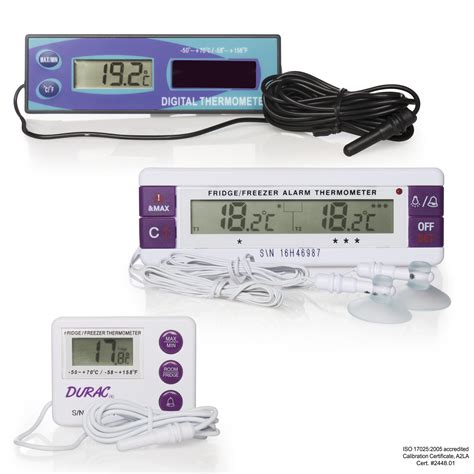 Sp Bel Art H B Durac Calibrated Electronic Thermometers With Waterproof Sensor Sp Bel Art