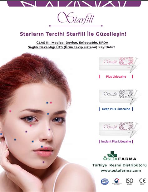 StarFill Hyaluronic Acid Filler Implant Plus Lidocaine