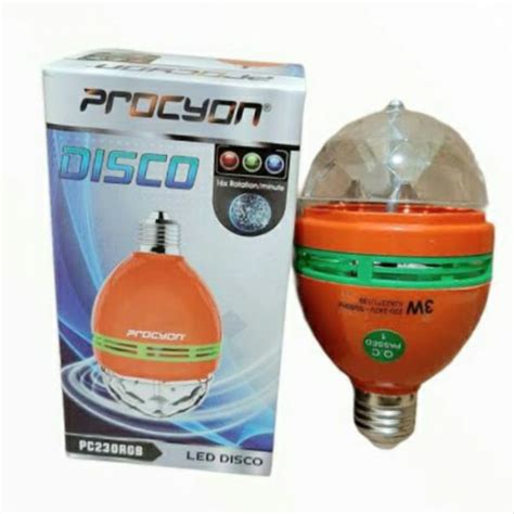 Jual Lampu Led Disco Procyon Watt Shopee Indonesia