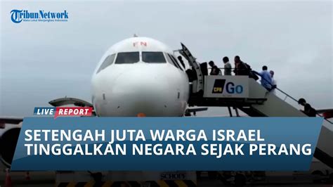 Hindari Wajib Militer Hampir Setengah Juta Warga Israel Tinggalkan