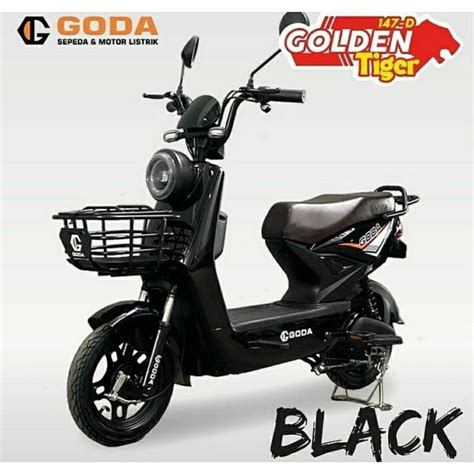 Jual Sepeda Listrik Goda D Golden Tiger Watt Electric E Bike