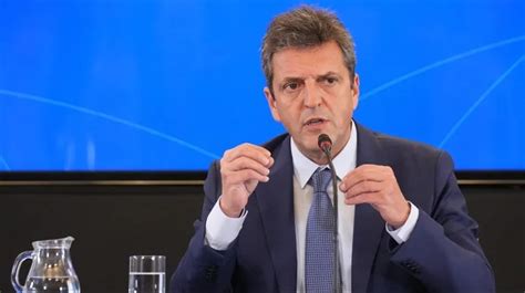 Sergio Massa anunció cuál será el nuevo piso del impuesto a las