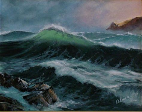 Emerald Sea Kathy Orourke Art