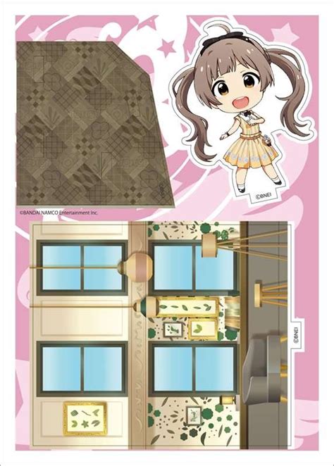 The Idolmaster Million Live Acrylic Chara Plate Petit U Fleuranges