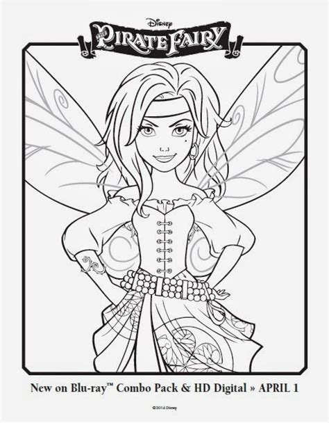 Pixie Hollow Fawn Coloring Pages