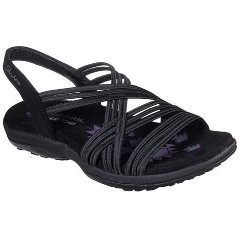 Skechers Womens Reggae Slim Simply Stretch Sandal Bobs Stores