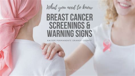 What You Need To Know About Breast Cancer Screenings And Warning Signs