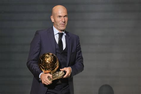 Football Ballon D Or Apr S Kopa Platini Papin Et Zidane Benzema