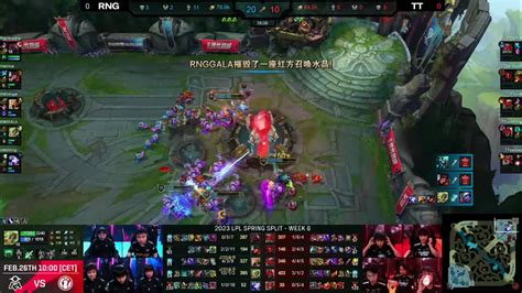 Royal Never Give Up Vs Thundertalk Gaming Lpl Spring Week