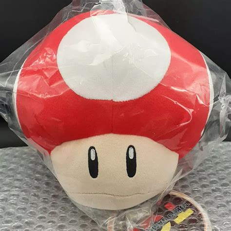 Sanei Super Mario All Star Collection Super Kinoko Mushroom Plush