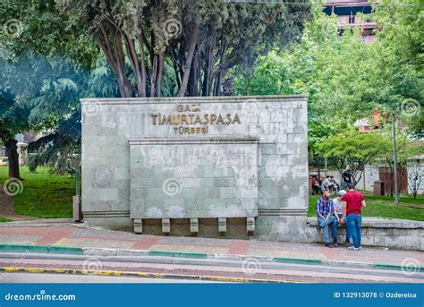 View of Ghazi Timurtas Pasha Mustafa Tomb in Bursa, Turkey Editorial Stock Photo - Image of ...