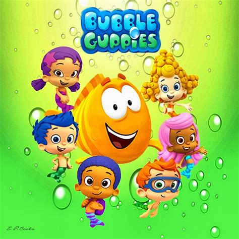 Bubble Guppies Painting by Elizabeth Coats - Fine Art America