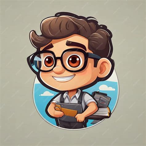 Premium Photo | Employee cartoon vector background