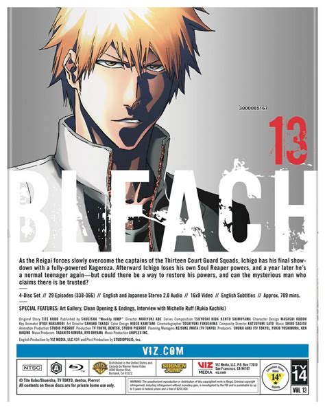 Bleach Set 13 Blu Ray