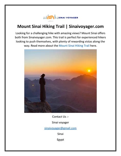 Mount Sinai Hiking Trail Sinaivoyager.com - Mark Lavis - Page 1 - 1 ...