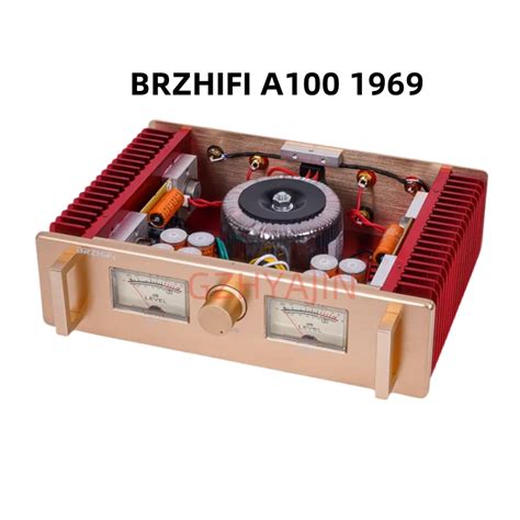 Latest Brzhifi A Class A Hood Power Amplifier Class A W W