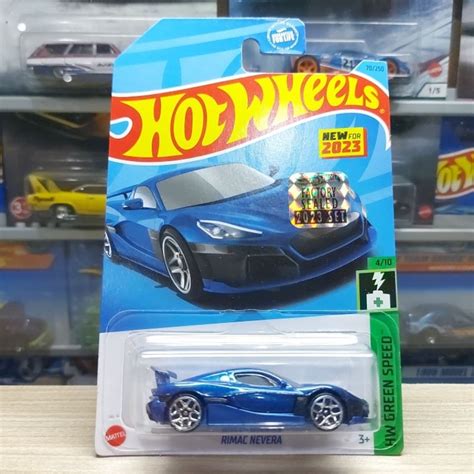 Hot WHEELS RIMAC NEVERA Azul FS 2023 Shopee Colombia