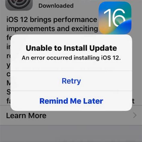 [2024 9 Ways] Fix Unable To Install Update Ios 18 17 16 15