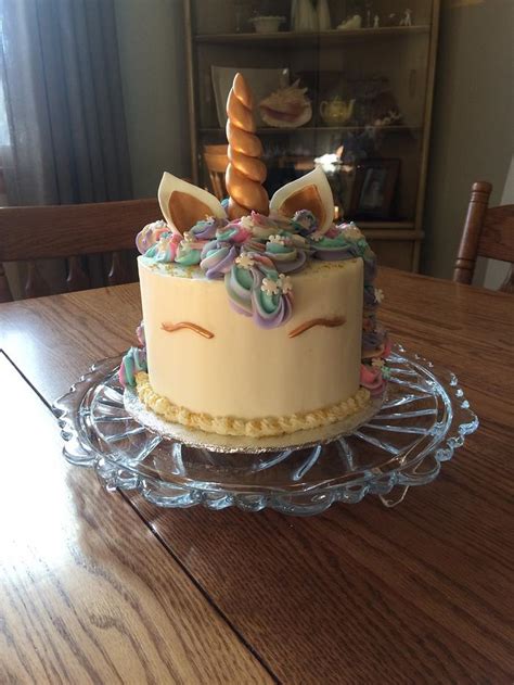 Unicorn Decorated Cake By Jeaniecakes Cakesdecor