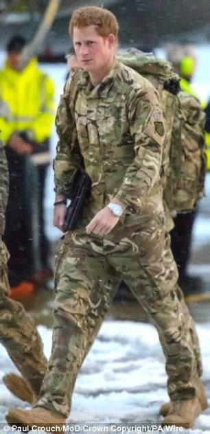 Prince Harry Arrives To Raf Base In Oxfordshire After Afghanistan Tour