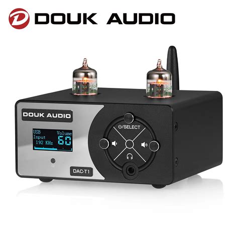 Douk Audio HiFi 진공관 USB DAC 블루투스 5 0 수신기 S PDIF D A 오디오 변환기 헤드폰 앰프