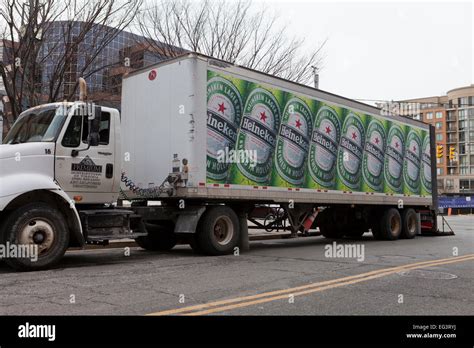 Heineken Beer Delivery Truck Usa Stock Photo 78760630 Alamy