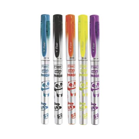 Flair Inky Panda Liquid Ink Fountain Pen A4 Stationery