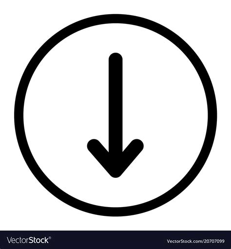 Down Arrow Icon