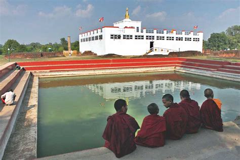 PHOTO: Nepal Temple at Lumbini, Birthplace of Lord Buddha