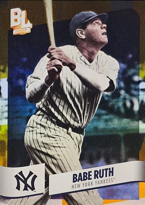 Topps Big League Babe Ruth Trading Card Database