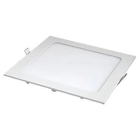 Lumin Ria Led Embutir Quadrada W K Economax Kian Mercad O