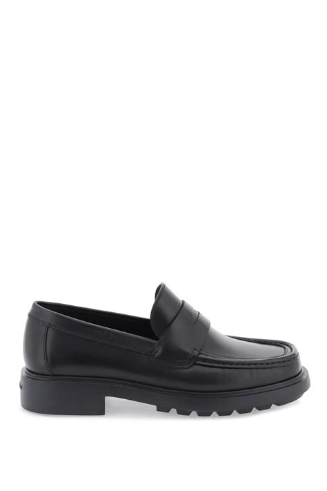 Salvatore Ferragamo Mocassins With Lettering Men Walmart