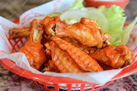 Premium Photo Inferno Infusion Ultimate Hot Wings Hot Wings