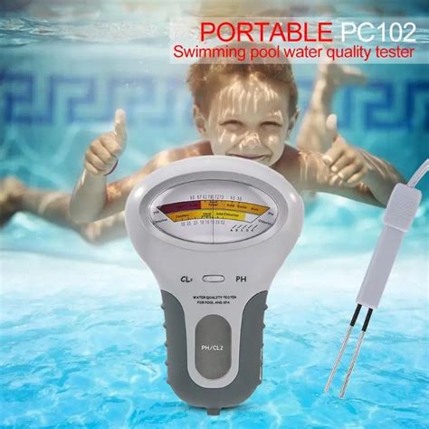 Testeur De Qualit De L Eau Ph Meter Chlorine Tester D Tecteur D Eau