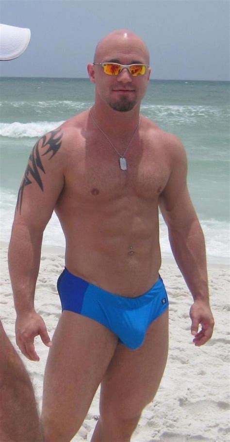 Hairy Men Bearded Men Hot Guys Guys In Speedos Lycra Men Bald Man