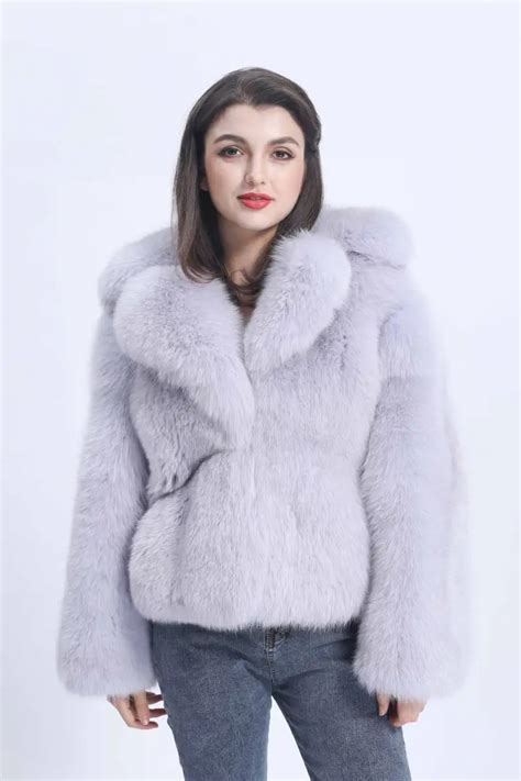 Elegant And Luxurious Fox Fur Coats For Women By Janefur 4 Of Page