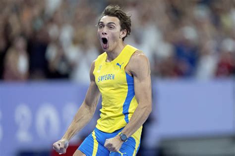 Armand Mondo Duplantis Breaks Pole Vault World Record In Gold Medal