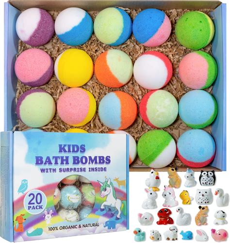 Bath Bombs For Kids With Toys Inside Surprise 12pack