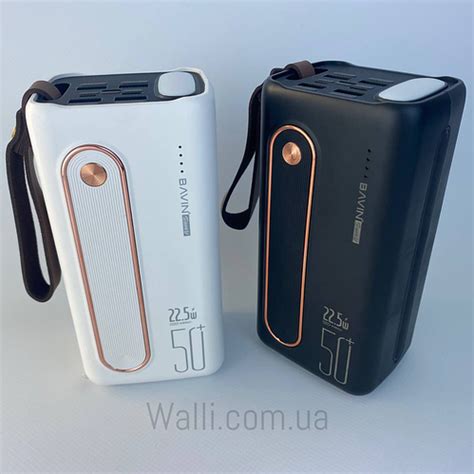Купить Павербанк 50000 mAh 22.5 W Bavin Power Bank Повербанк. Внешнее ...