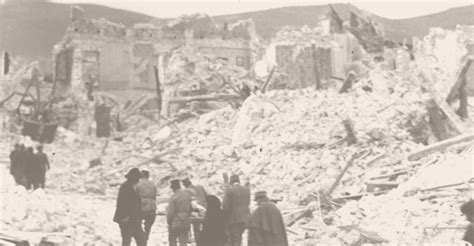 Iowebbo Sora Terremoto Della Marsica Domani La Commemorazione