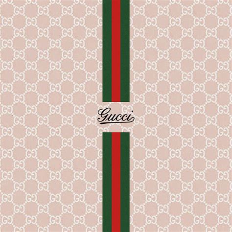 Pink Gucci Logo Mixed Media By Miracle Becker Pixels