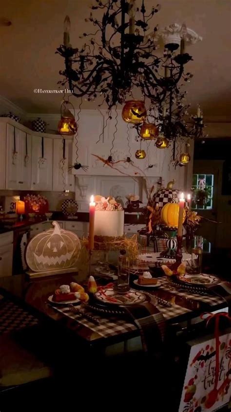 Halloween kitchen | Halloween house decoration, Halloween home decor, Halloween house