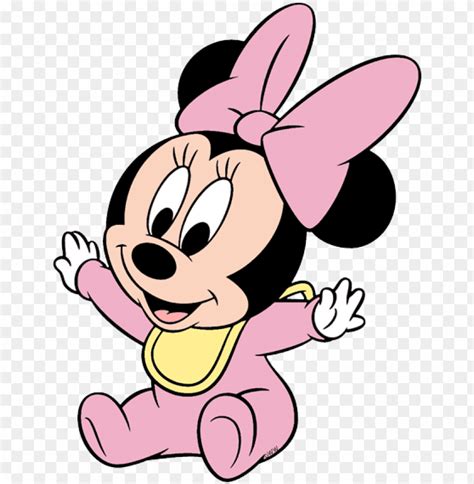 Raphic Free Library Baby Minnie Mouse Clipart - Dibujos De La Minnie Bebe PNG Transparent With ...