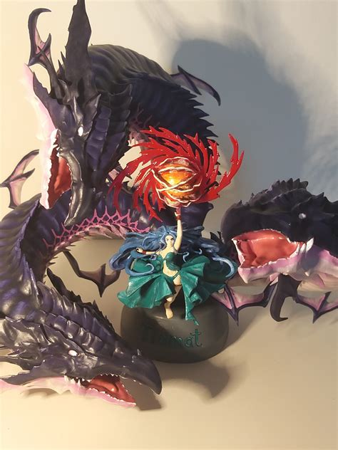 Artstation Gbf Tiamat Figurine Selfmade Granblue Fantasy