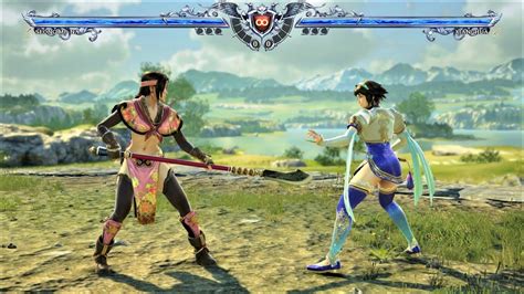 Seong Mi Na Vs Chai Xianghua Hardest AI SOULCALIBUR VI YouTube